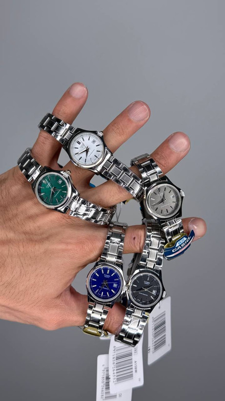 کاسیو کلاسیک تک و ست تقویم دار قفل ضامن دار