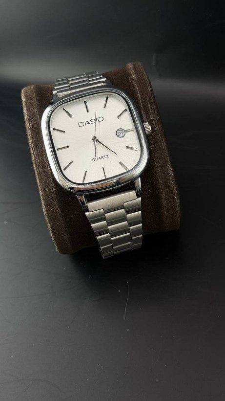 ساعت کاسیو اولد مانی بند ریلی تقویم دار